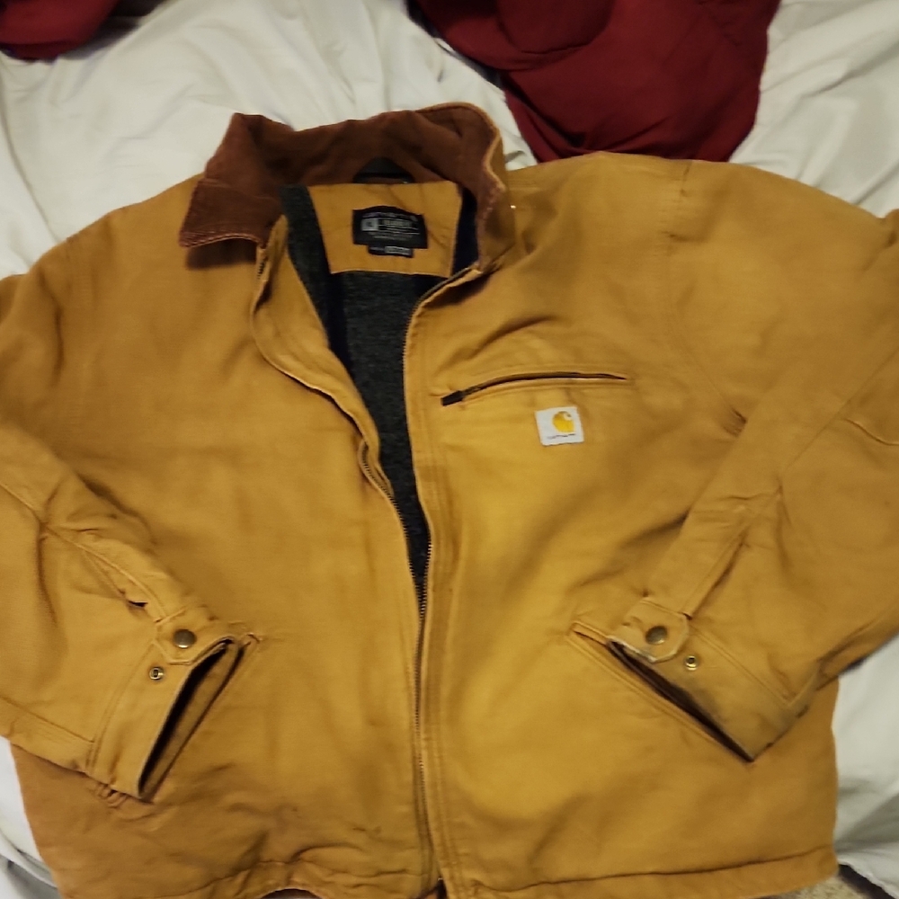 Carhartt Men's Mustard Field Jacket